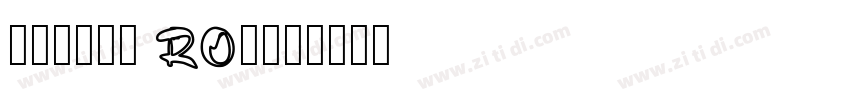 chines rocks字体转换